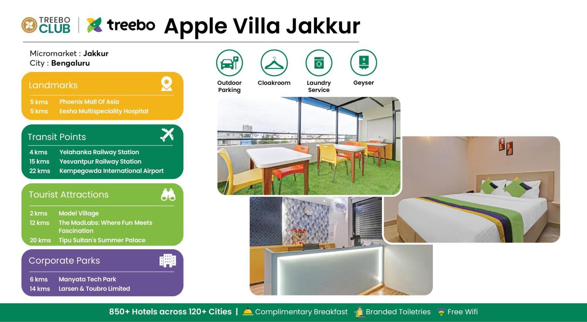 Treebo Apple Villa Bangalore Buitenkant foto